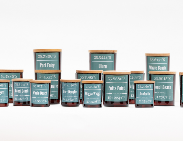 Sea Green Destination Candles