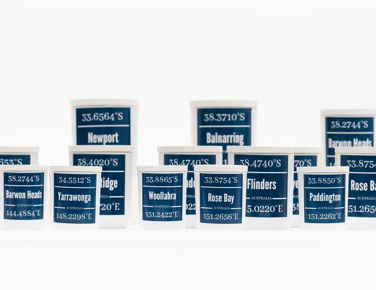 True Navy Destination Candles